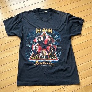 Band T-Shirt Vintage Def Leppard 1988